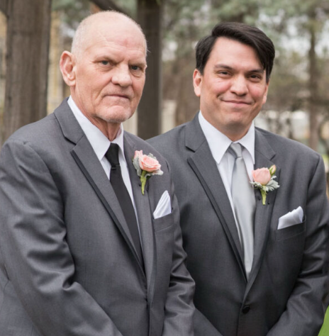 Kyle Montgomery with his father Jim, who founded the firm over 30 years ago